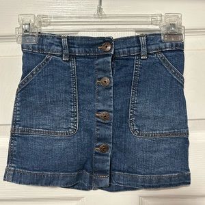 Girls jean skirt